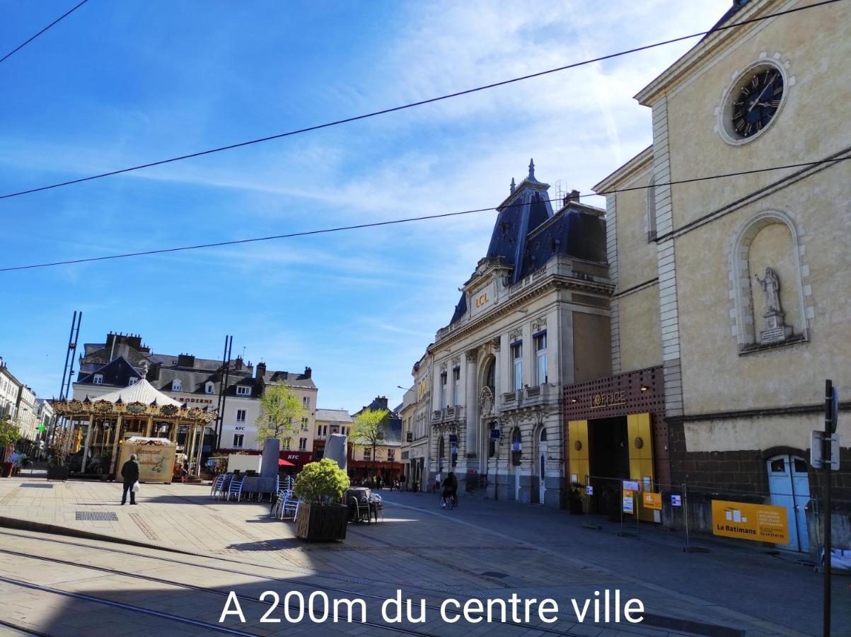 Duplex Appartement 70M2 Atypique Au Coeur Du Mans Le Mans Exteriör bild